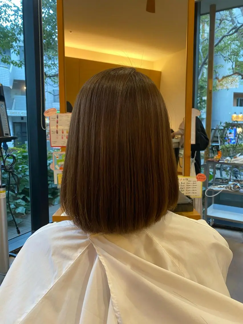 ミディアム 髪質改善🥇津田 【自由が丘】【美髪】のヘアスタイル