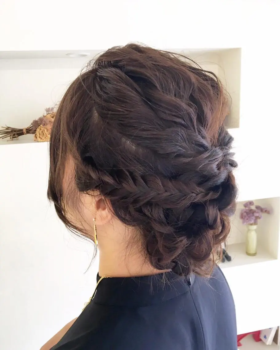 セミロング ヘアアレンジ ITO YUKIのヘアスタイル