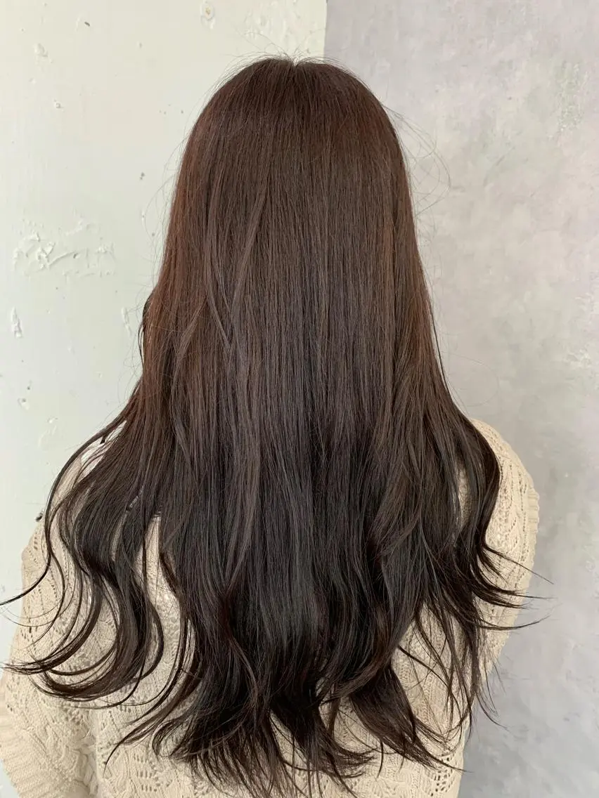 ロング カラー チバ ヒロトのヘアスタイル