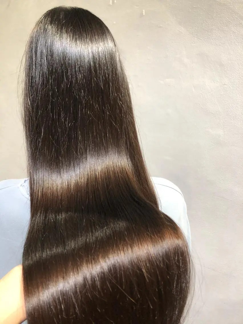 ロング カラー ヘアアレンジ トリートメント 【柔らか透明感✨/ 似合せ前髪】大石葉月のヘアスタイル