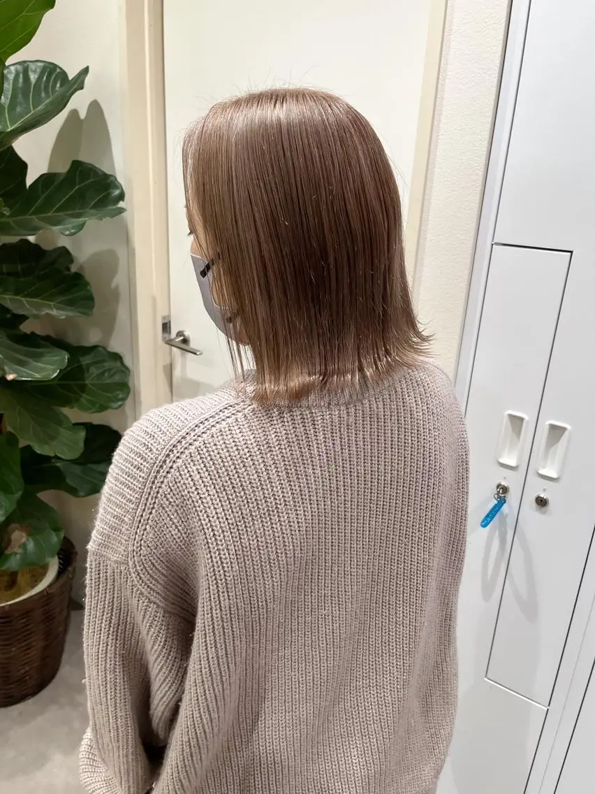カラー カット ヘアカラー 河原 楓樹のヘアスタイル