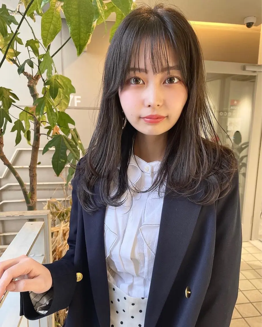 ロング カット ヘアセット 髪質改善will hairdesignのヘアスタイル