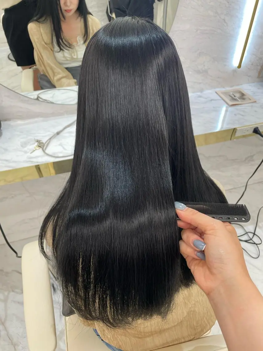 ロング カット 縮毛矯正 トリートメント ｅｒｉ 🧴🫧のヘアスタイル