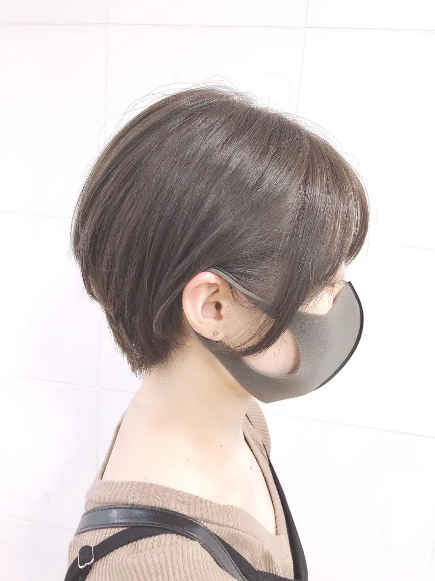 ショート カラー 大山 亮　　【髪質改善】のヘアスタイル