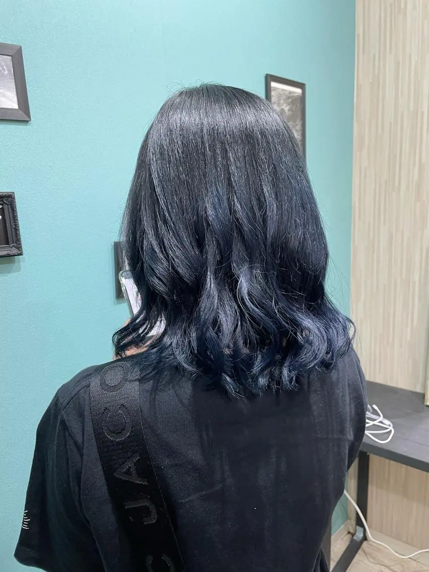 セミロング レイヤーカット ヘアカラー トリートメント 縮毛矯正の達人 ☆　松本のヘアスタイル