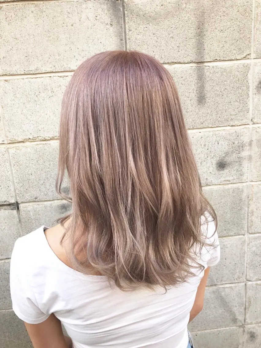 カラー カット ヘアカラー トリートメント 最高級エクステ /羽エクステ白石宇由のヘアスタイル