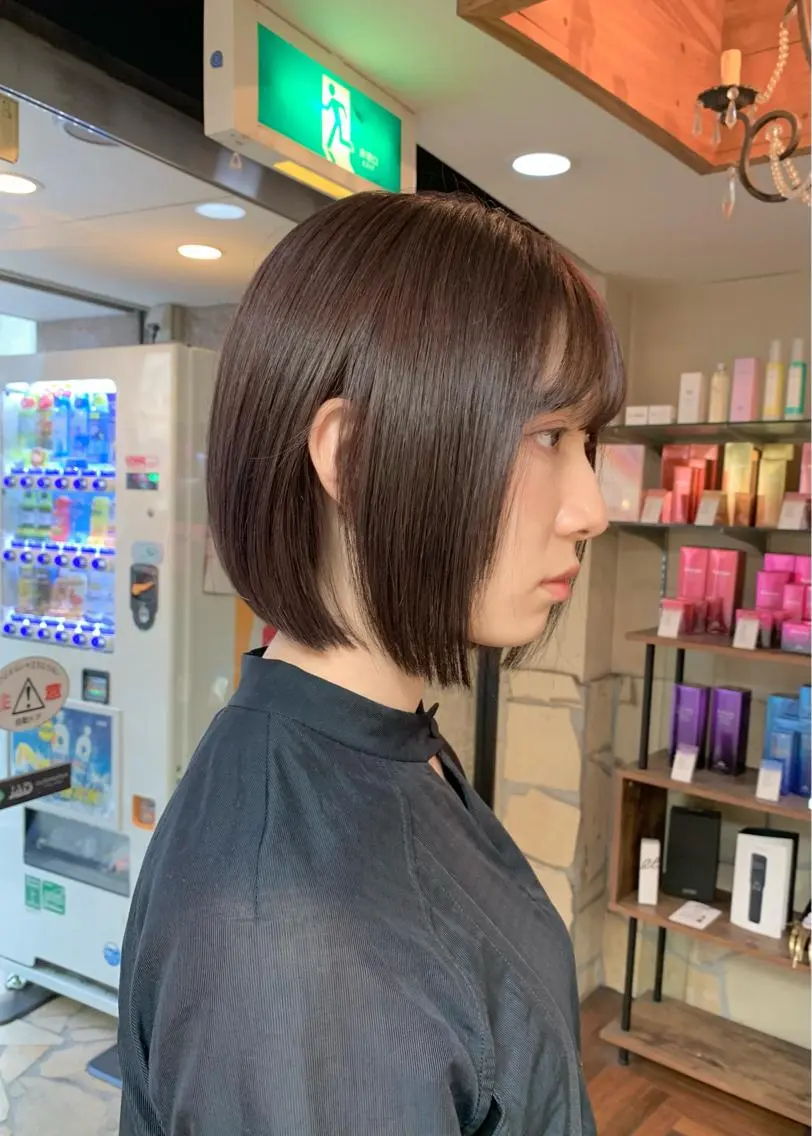 ショート カラー ベージュカラー ラベンダーカラー ラベンダーベージュ 矢野 晃平のヘアスタイル