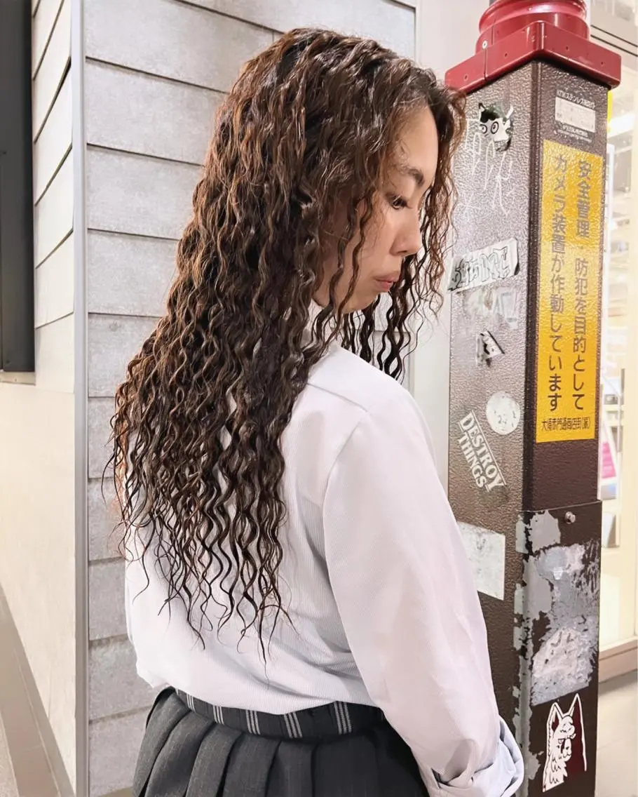 パーマ パーマ 守屋 智紀のヘアスタイル