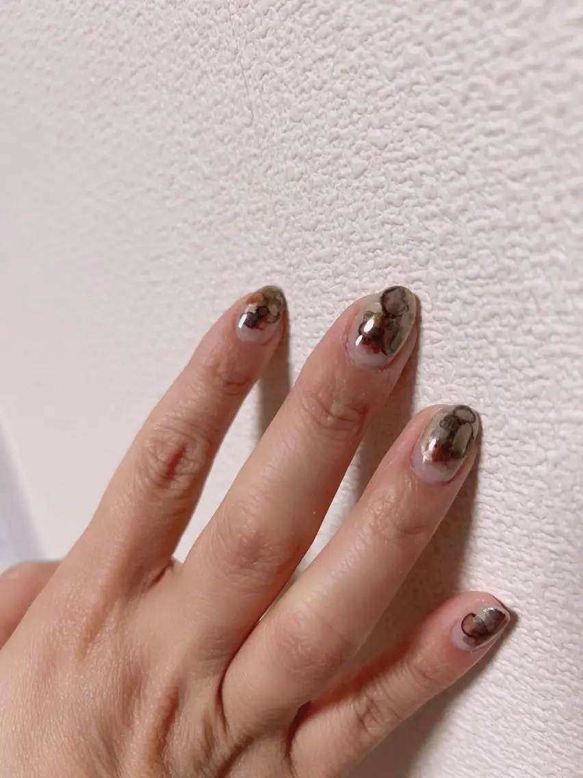 ネイル アートネイル ニュアンスネイル ＊ misa ＊のネイルデザイン