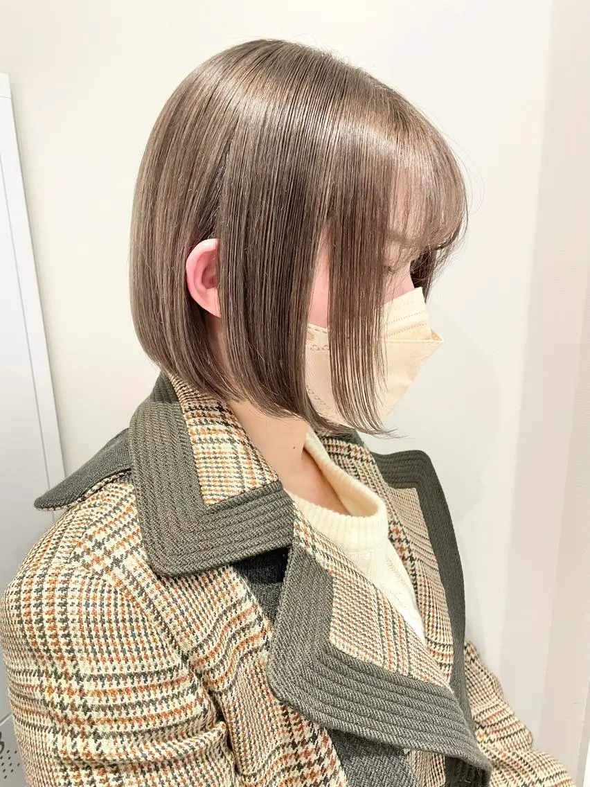 ショート カラーモデル募集中 美容室ハピスのヘアスタイル