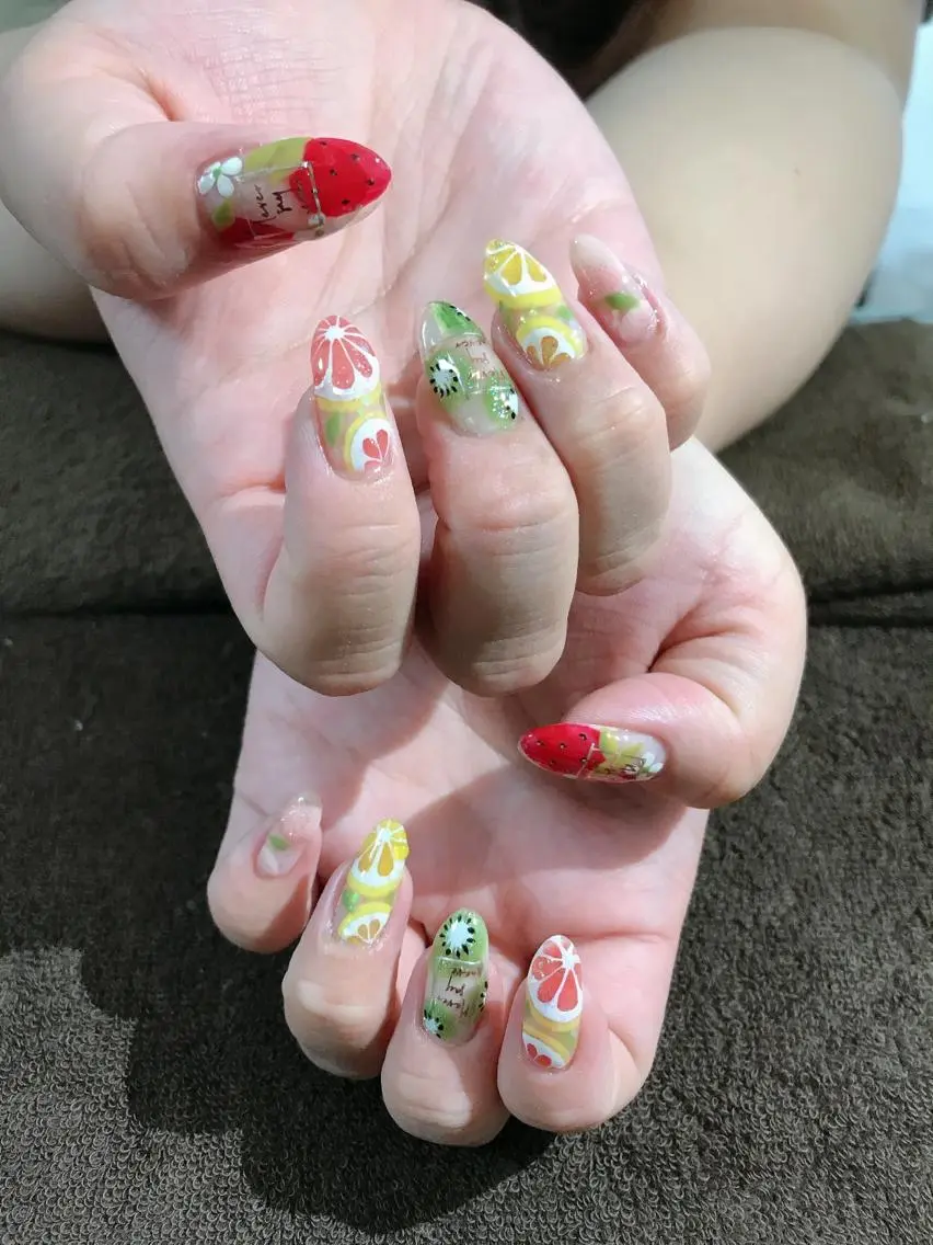 ネイル 持ち込み ハンドネイル Masuko Yasukaのネイルデザイン