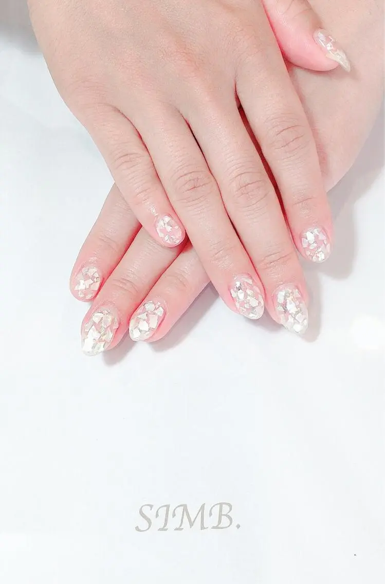 ネイル キラキラネイル nailsalon SIMB.のネイルデザイン