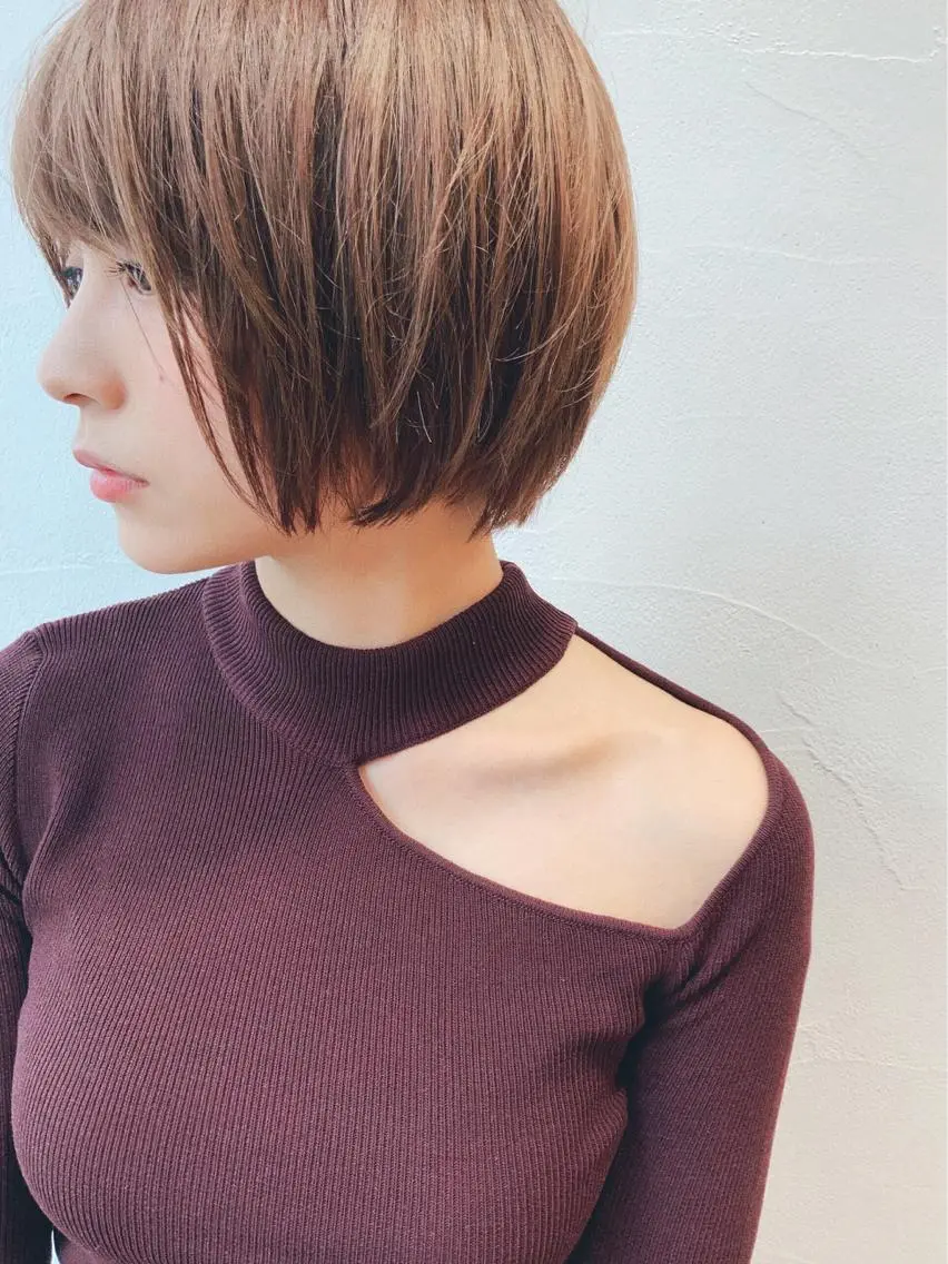 ショート カラー ショートヘア メンズカット特化柏駅 徒歩3分LOUのヘアスタイル
