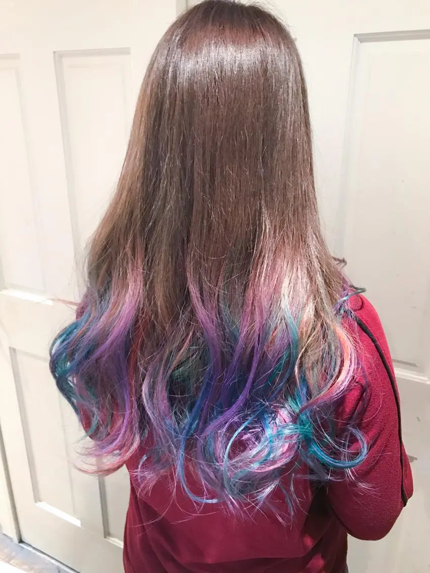 ロング カラー グラデーションカラー カット トリートメント 🧡ショートの達人 🧡SHOのヘアスタイル