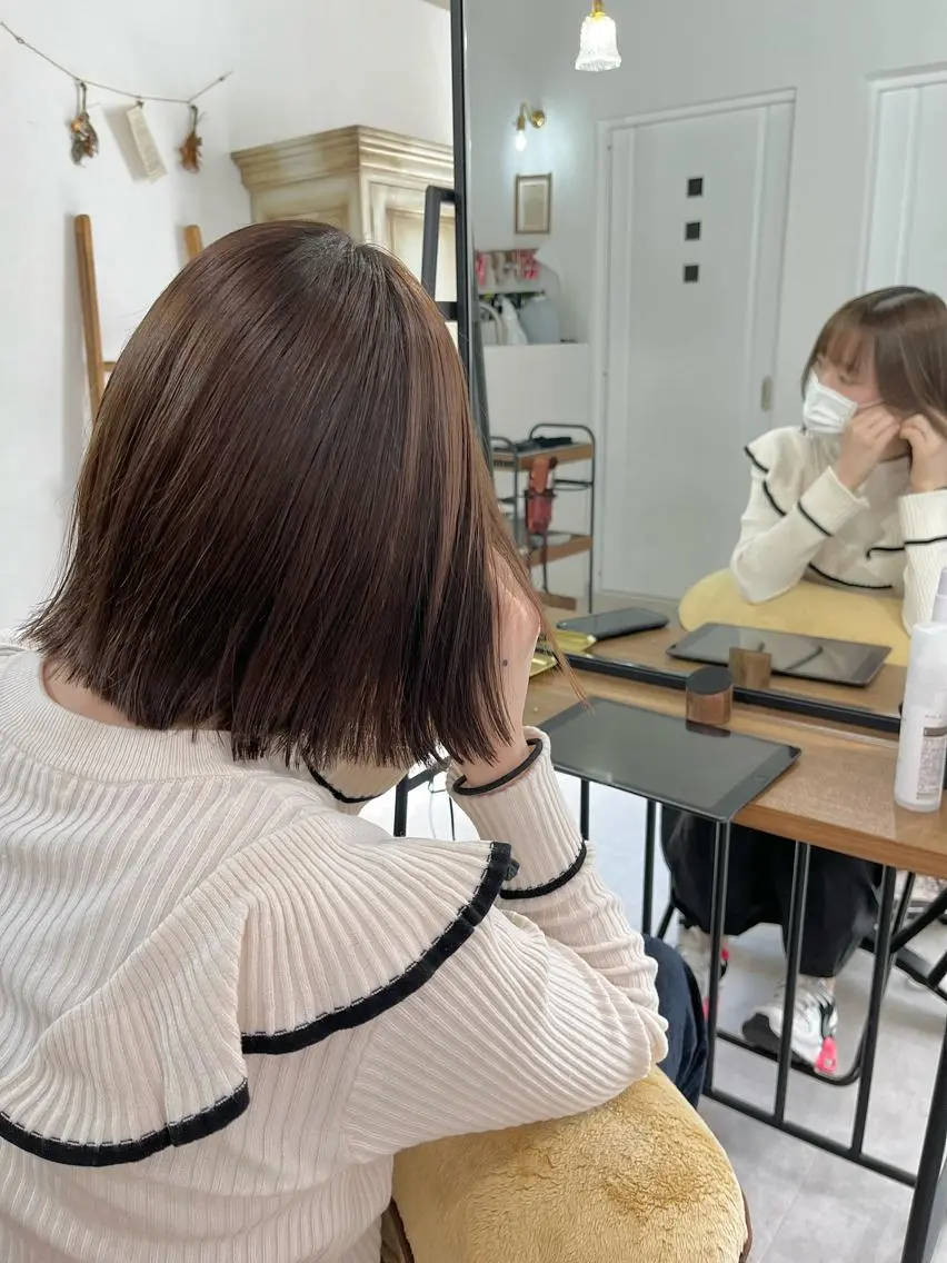 ショート ボブ ボブ/salut町田 🧡kanaのヘアスタイル