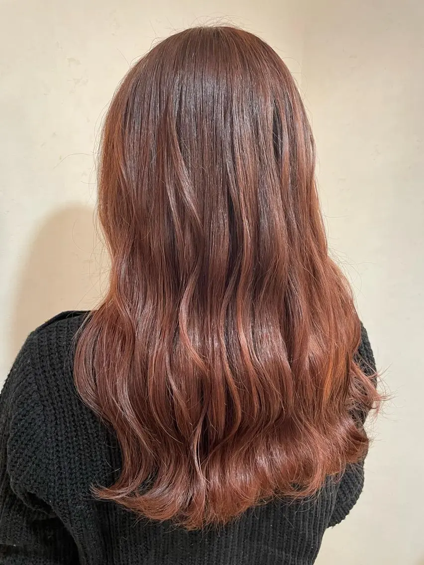 ロング カラー ヘアカラー 🪼艶カラー🪼 田口彩香のヘアスタイル