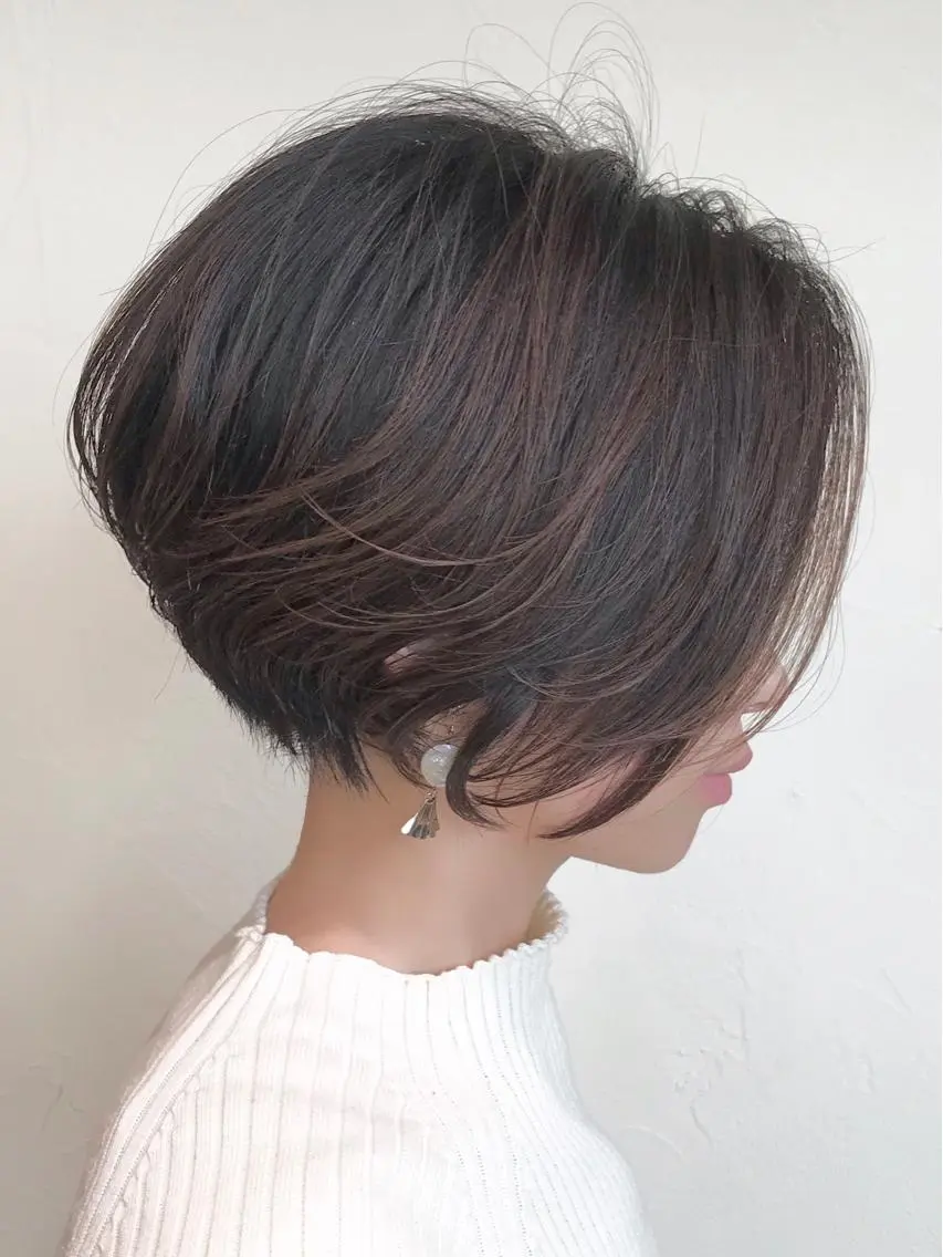 ショート ✨大人ショート特化 /カットモデル/銀座のヘアスタイル