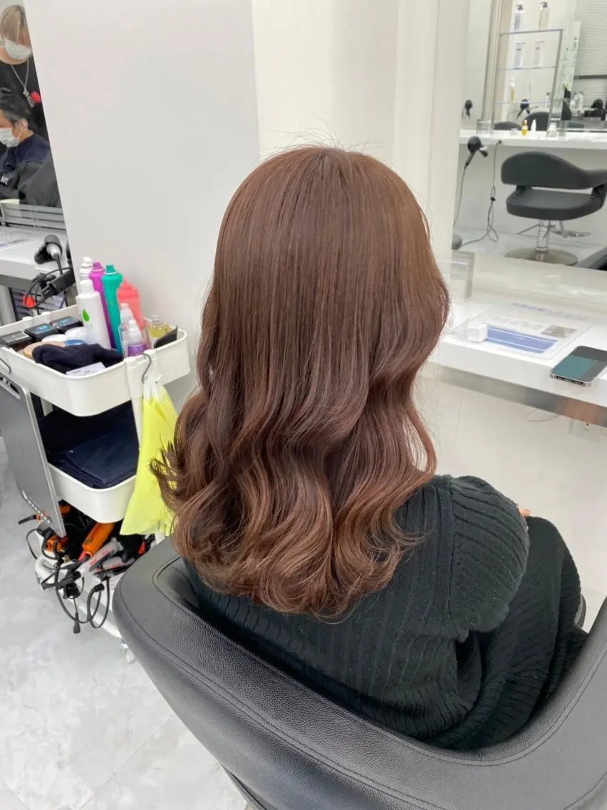 セミロング 🪞official FRUITS渋谷🩰のヘアスタイル