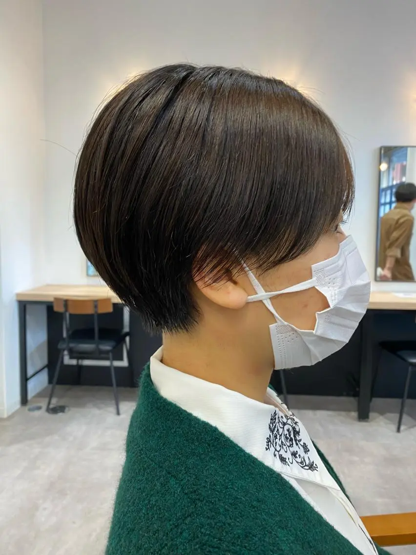 ショート ショートヘア カット ヘアカラー トリートメント 🍃ボブ&ショート 特化🍃髪質改善🍃のヘアスタイル