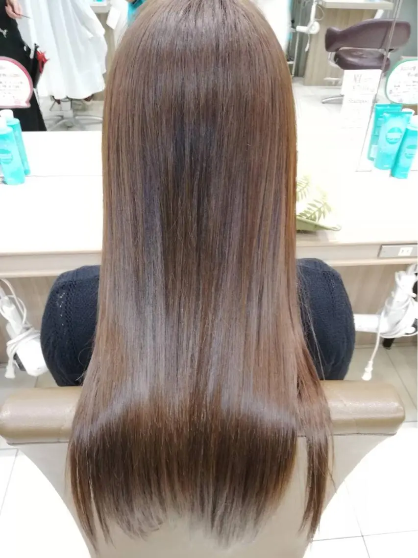 セミロング 髪質改善 【韓国艶カラー】 Katoのヘアスタイル