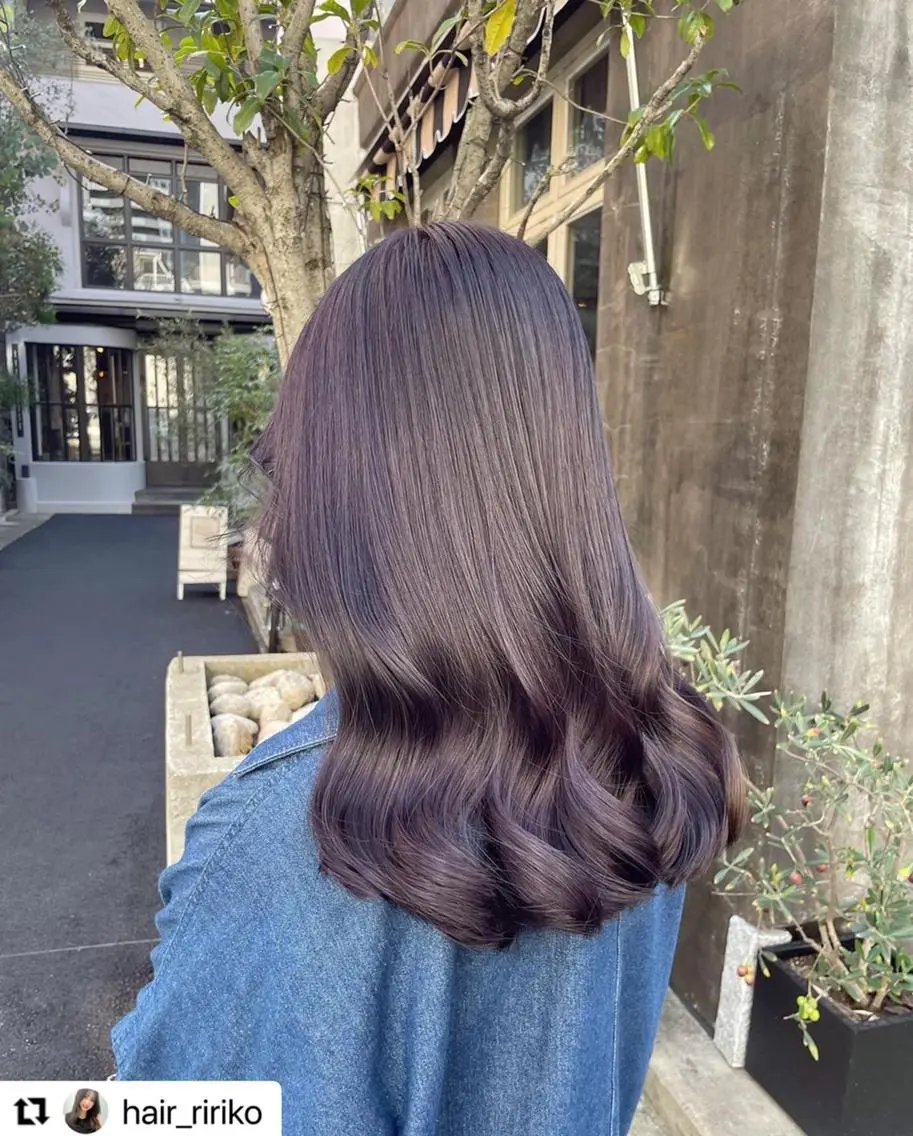 ミディアム カラー メンズ アッシュ アッシュグレー 透明感カラー グレージュ ラベンダーカラー 🩷Eny terrace🩷のヘアスタイル