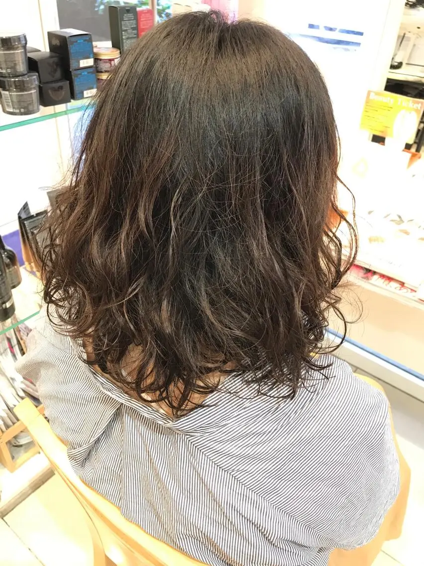 パーマ はだゆうき @hadadan08のヘアスタイル
