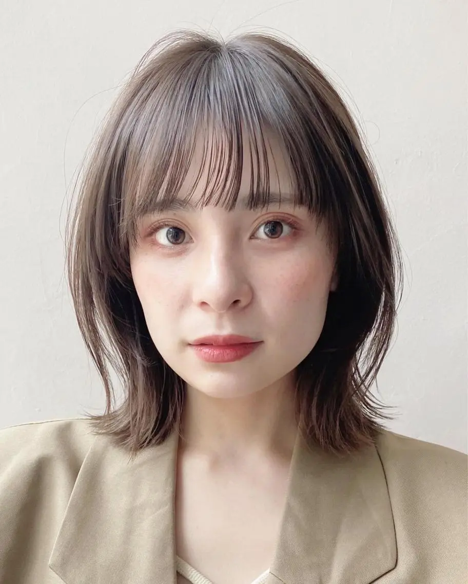 ショート ボブ レイヤーカット 栗原 瑞稀のヘアスタイル