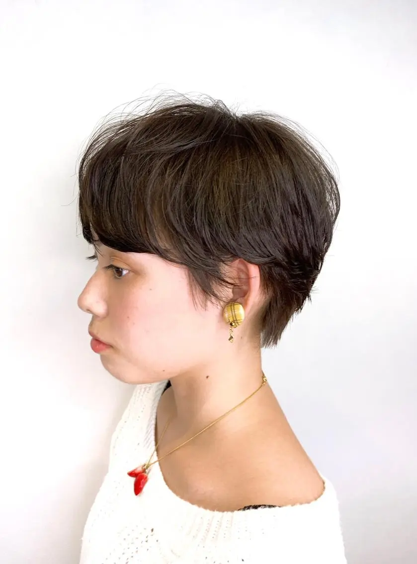 ショート 坪井 彰吾のヘアスタイル