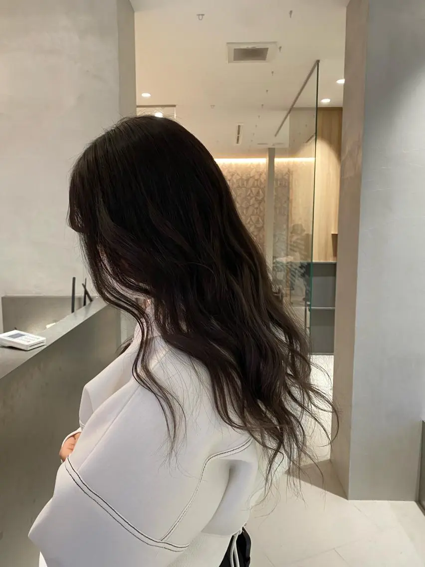 セミロング カラー ブリーチ グラデーションカラー 🦄Rena 🦄のヘアスタイル