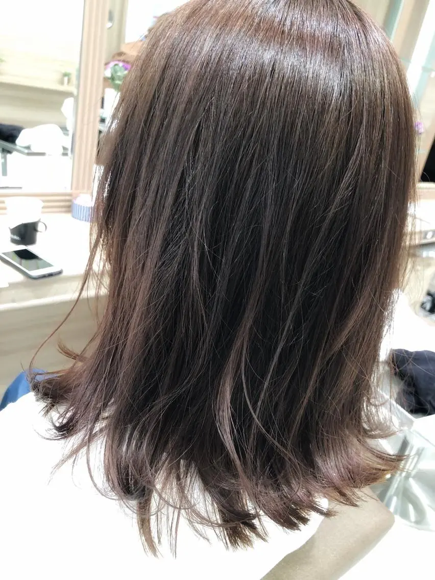 セミロング カット ヘアカラー トリートメント 大人女性のショート ・ボブ✂︎沼尻典祥のヘアスタイル