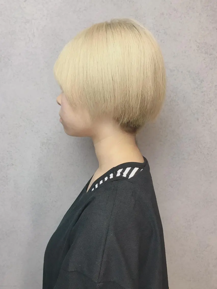 ショート カラー 丸山 晶平のヘアスタイル