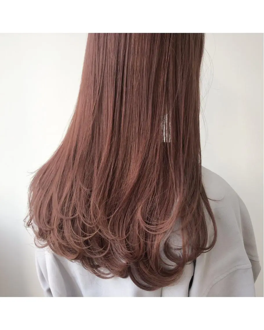 ロング ラベンダーベージュ fit stand /HIIRAGIのヘアスタイル