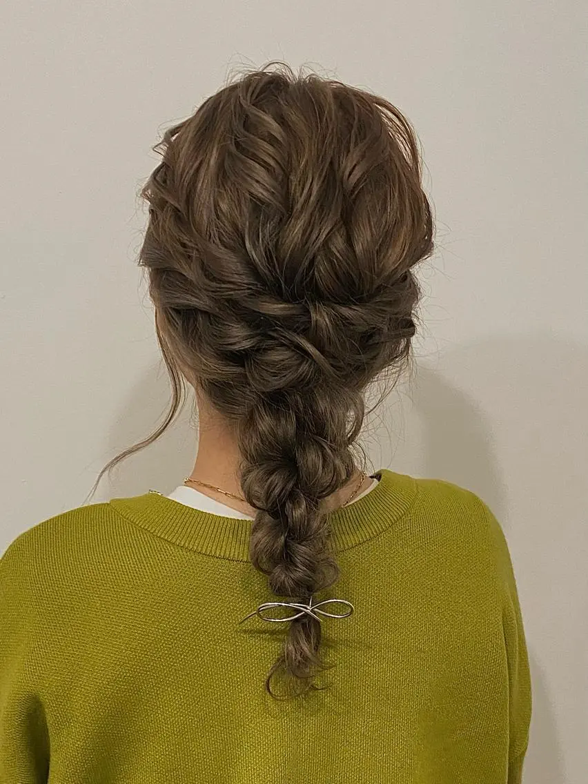 ヘアアレンジ ヘアセット Mikazuki オーナーTeradaのマツエク・マツパデザイン