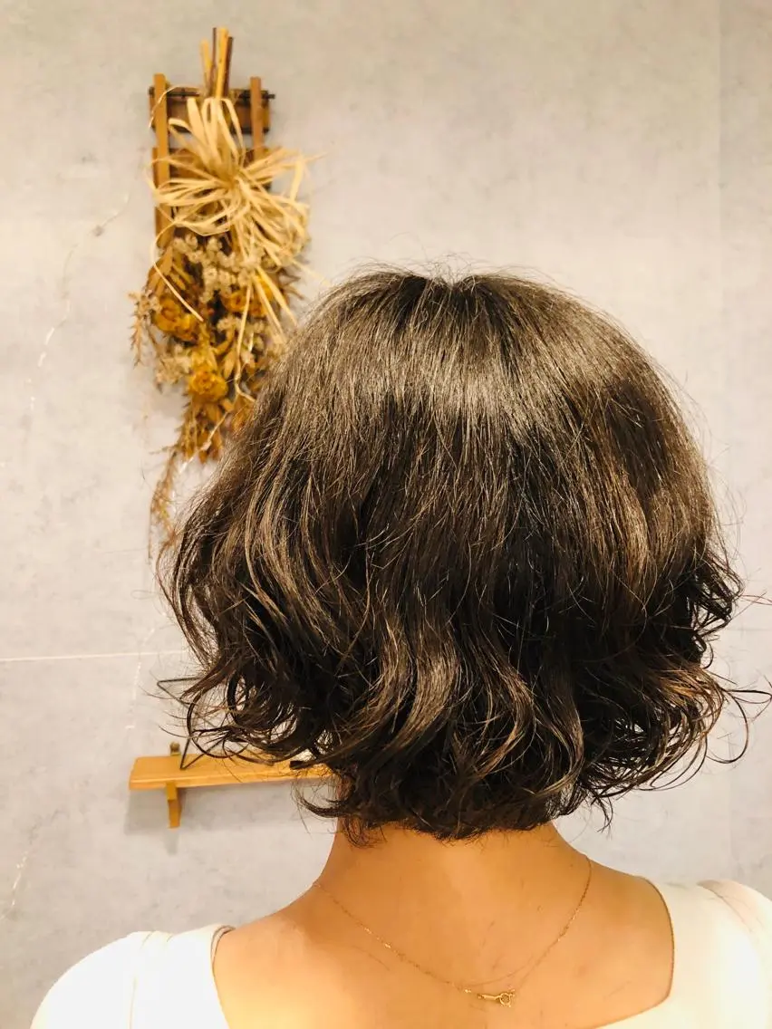 ショート パーマ 本多 美羽のネイルデザイン