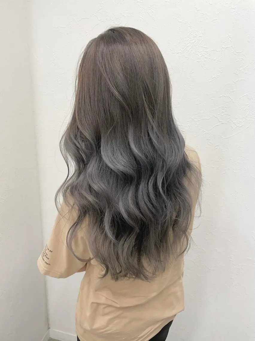 ロング カラー バレイヤージュ レイヤーカット ヘアカラー 🤍2nd🤍田所 美希のヘアスタイル