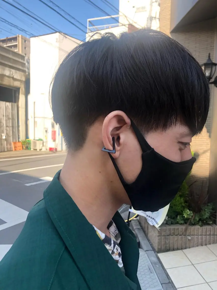 ショート カット メンズパーマ、カラー 大募集村上莉奈のヘアスタイル