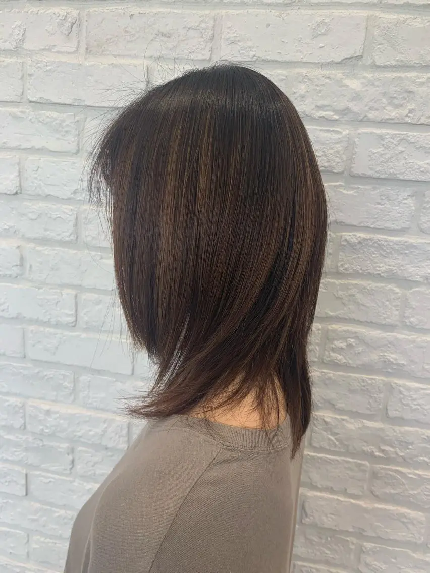 ミディアム stylist N0Nのヘアスタイル