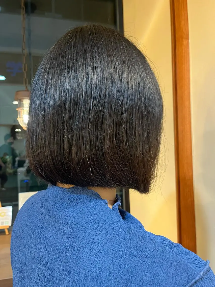 ショート ボブ 田畑 優希のヘアスタイル