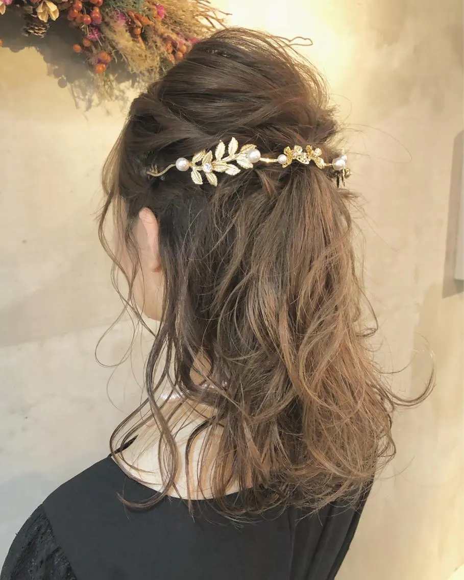 セミロング ヘアセット sano sayakaのヘアスタイル