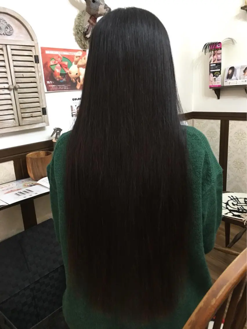 ロング 縮毛矯正 トリートメント 究極の艶髪! 艶神!大矢祥央のヘアスタイル
