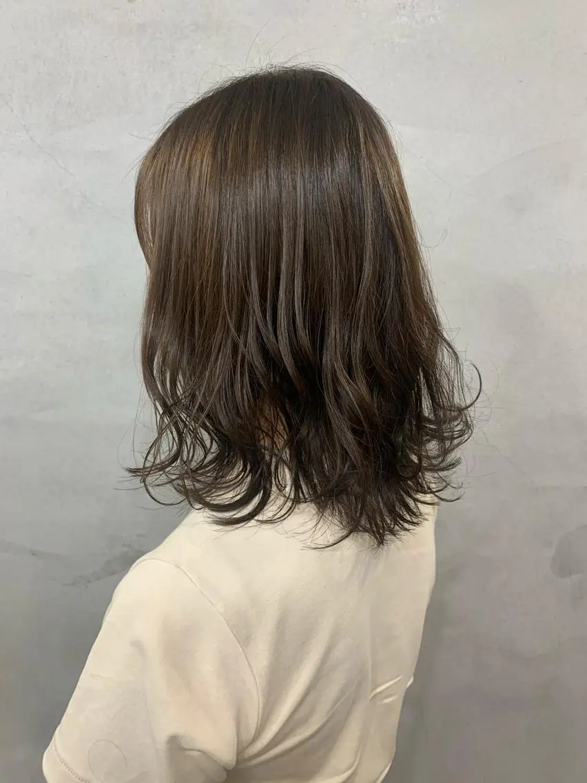 セミロング ヘアアレンジ アレンジ/シャンプー /耳💎ryokoのヘアスタイル