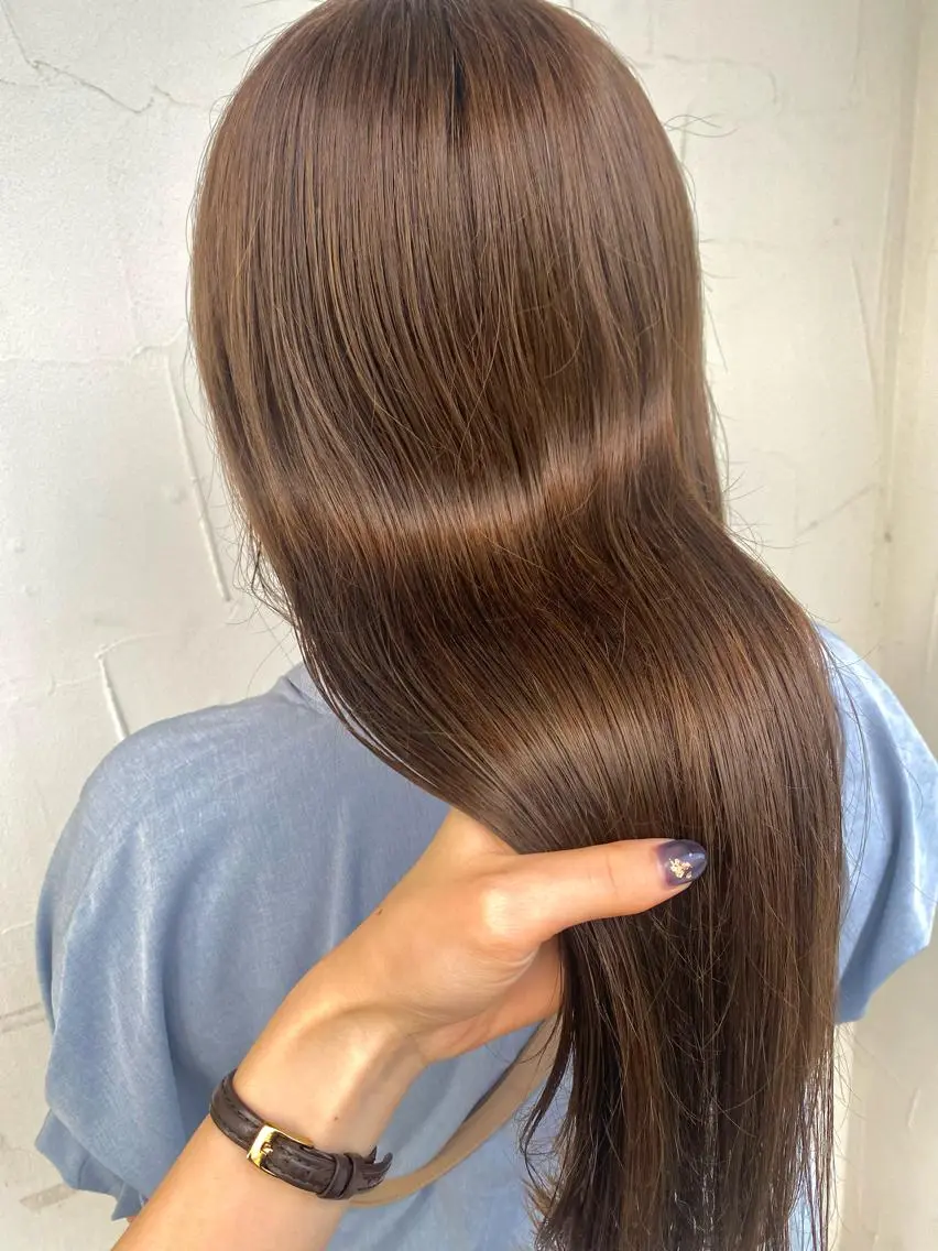 ロング カラー ヘアアレンジ yoda karenのヘアスタイル