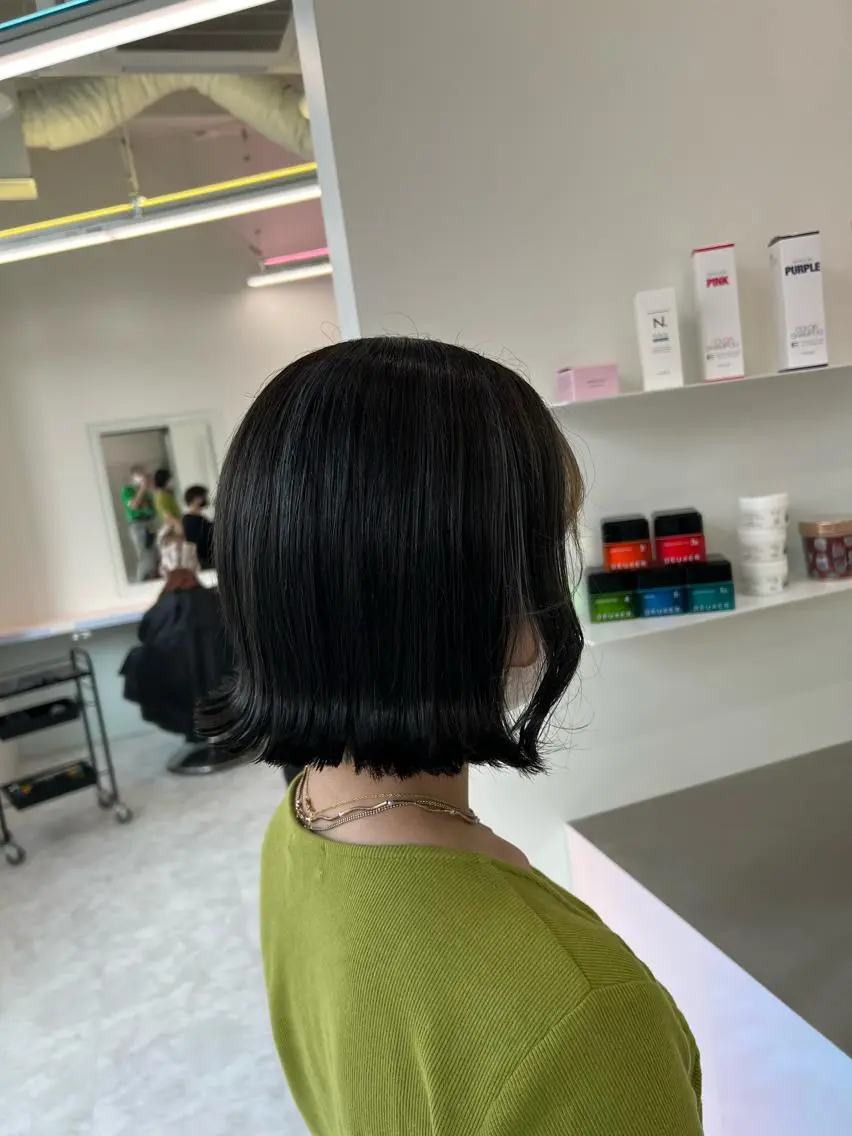 ミディアム 🫧レイヤーカット ・ハッシュ🫧龍星のヘアスタイル