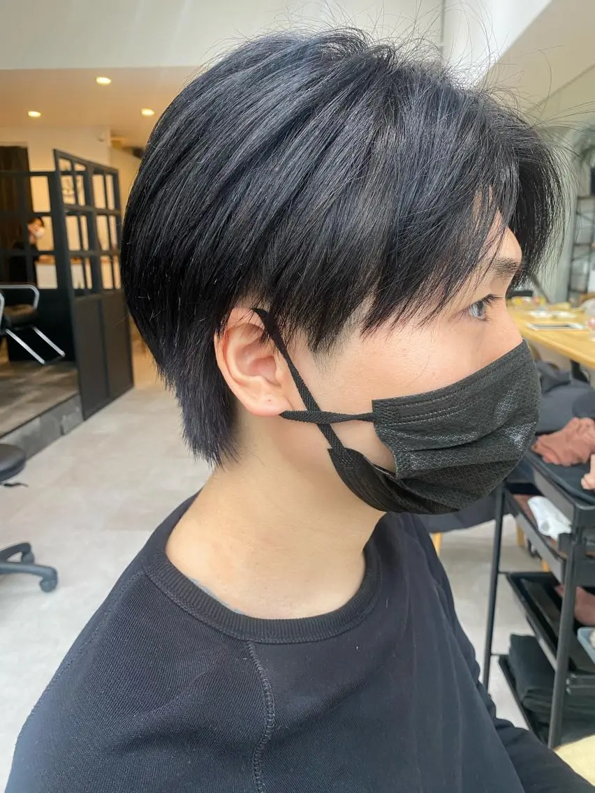 ミディアム カラー メンズ カット ヘアカラー トリートメント 似合う髪型が 分からない方へのヘアスタイル