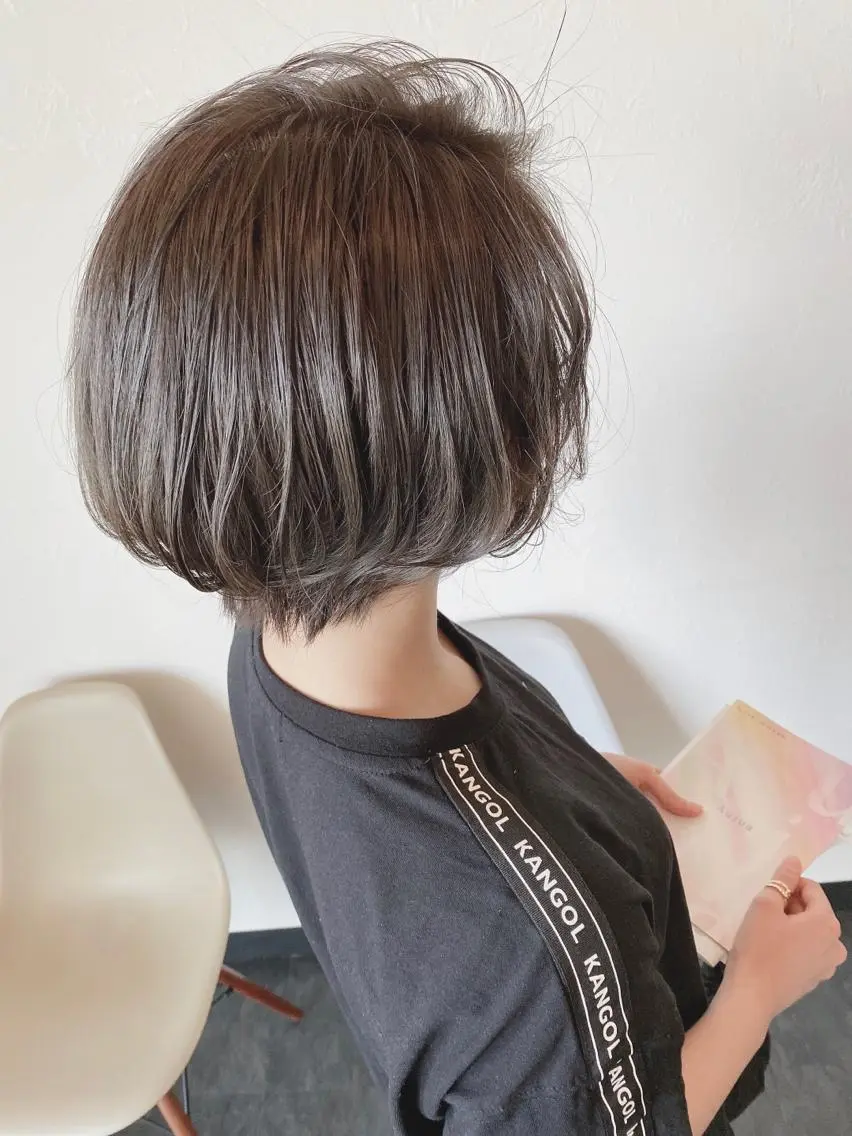 ショート カラー 川合 勇気のヘアスタイル