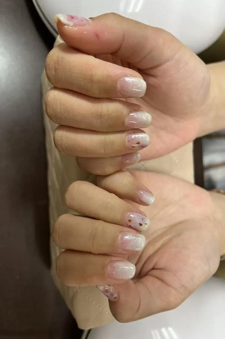 ネイル アートネイル イースター ジェルネイル グラデーション ラメ(グリッター) ハンドネイル FASTNAIL PLUS 新宿店のネイルデザイン
