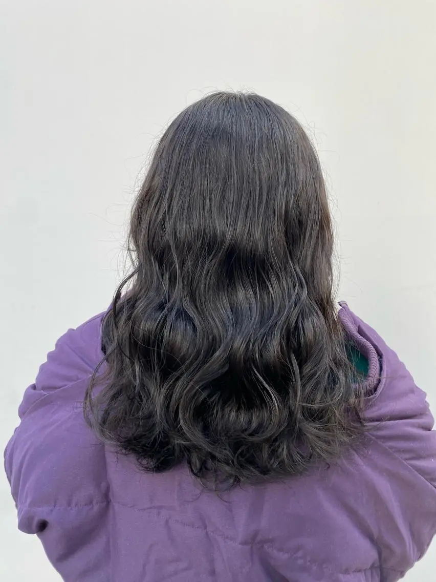 ロング ヘアアレンジ Rinka/梅田/ 透け感カラー🤎のヘアスタイル
