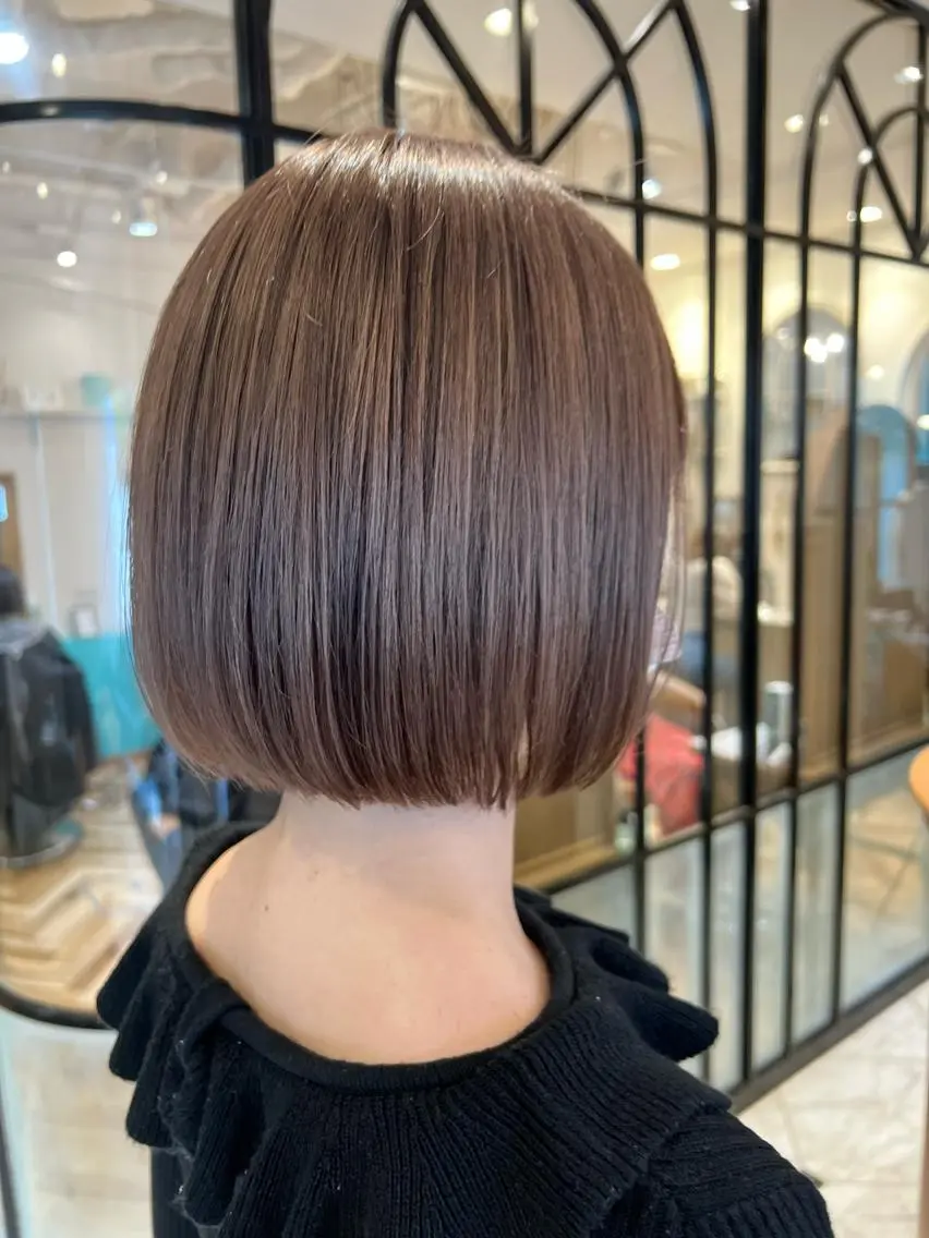 セミロング カラー カット ヘアカラー トリートメント ヘッドスパ 🇰🇷韓国レイヤー 錦糸町【北山謙三】のヘアスタイル