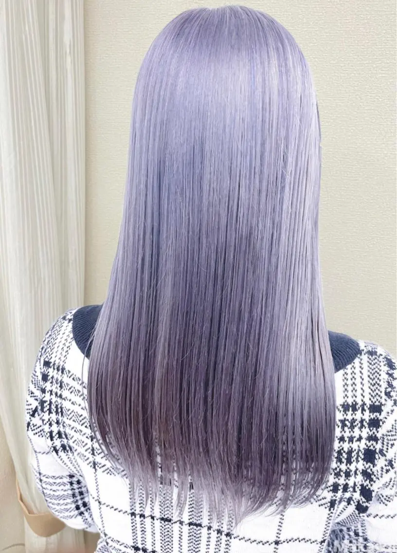 ロング カラー ヘアカラー トリートメント ケアブリーチ /髪質 改善/古橋圭史郎のヘアスタイル