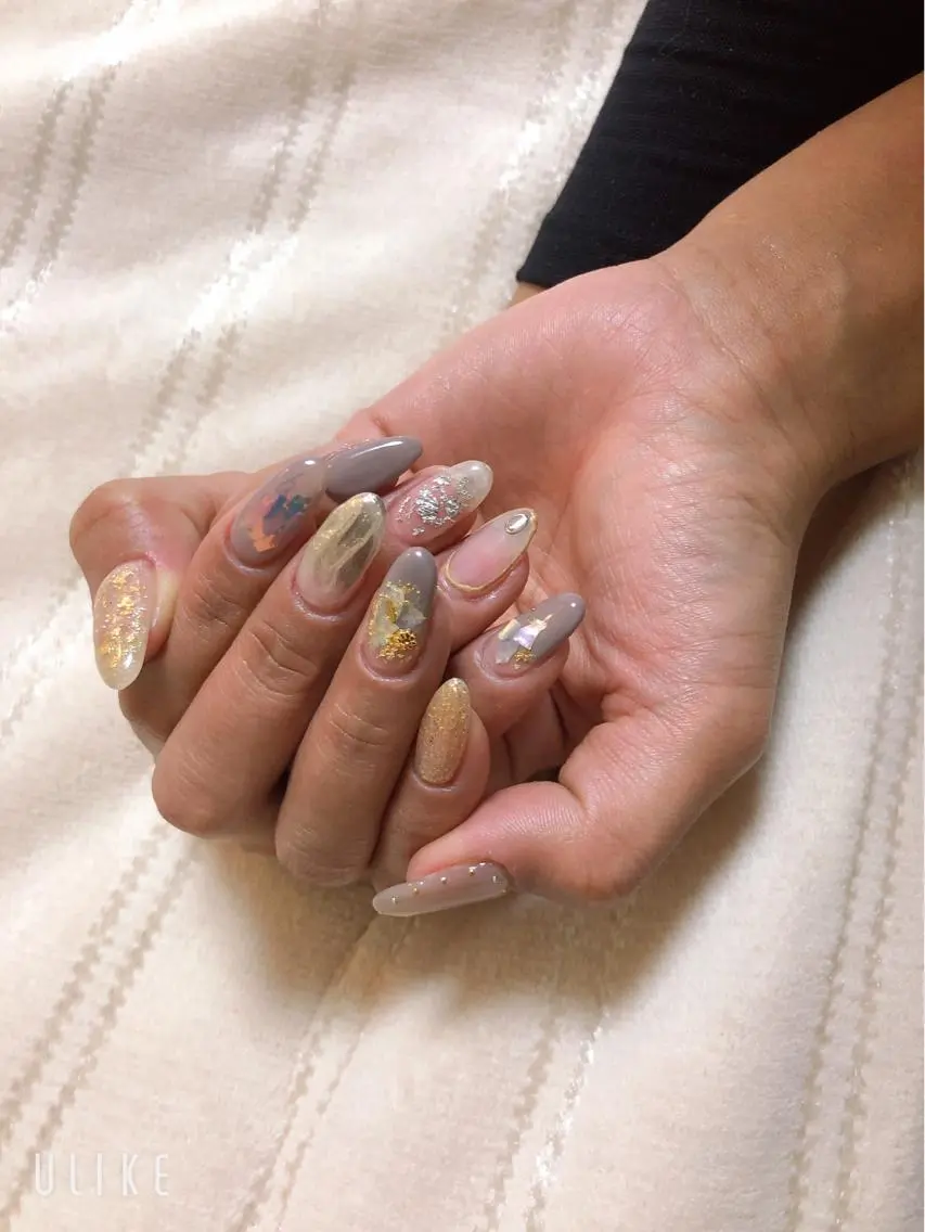 ネイル ハンドネイル 山中 あいのネイルデザイン